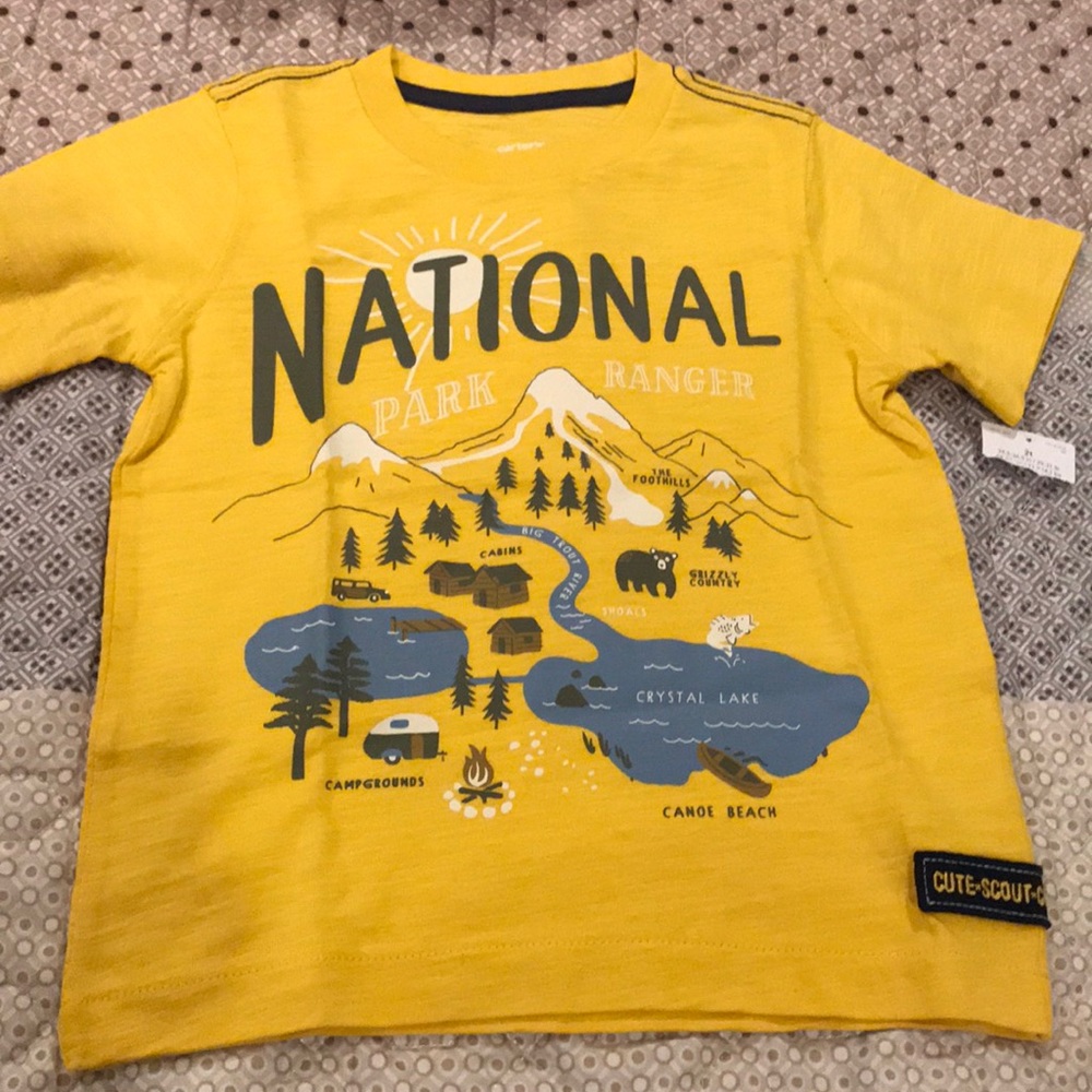 Yellow sz 2t shirt for kids